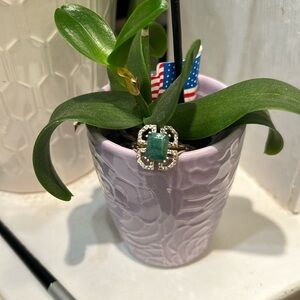 sterling gold dipped ring